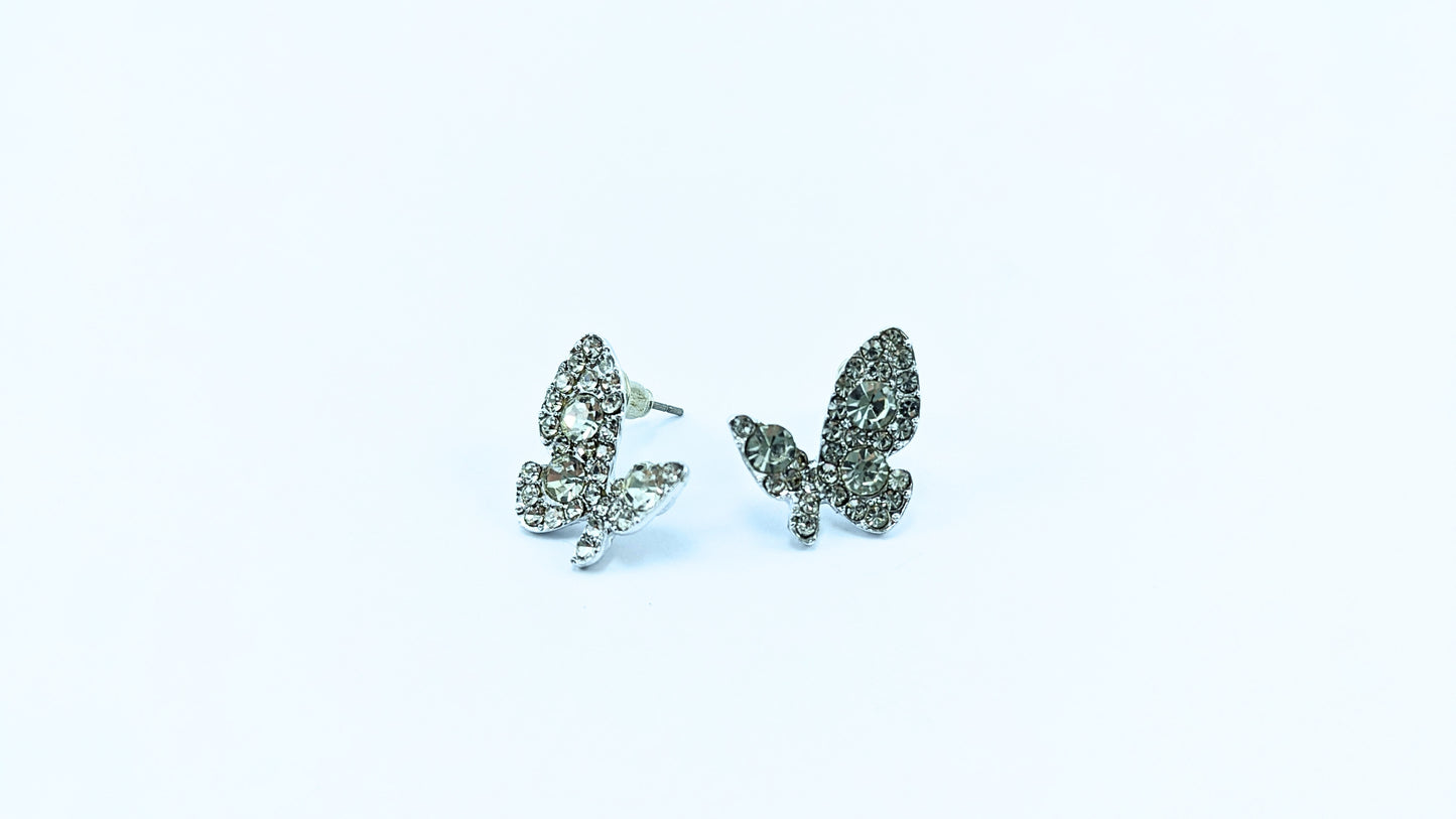 Butterfly Whisper Crystals Earrings