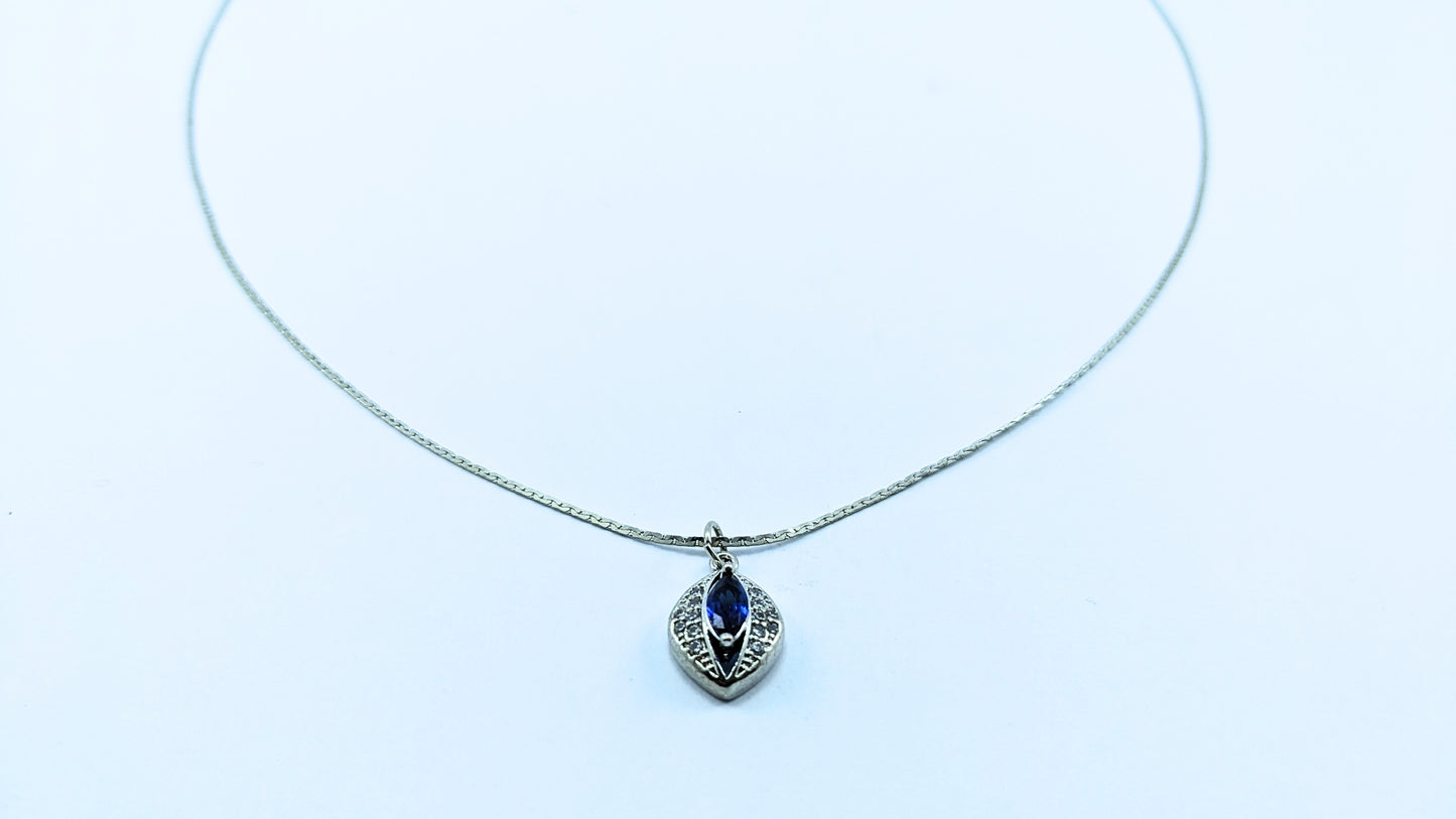 Celestial Blue Sapphire Pendant