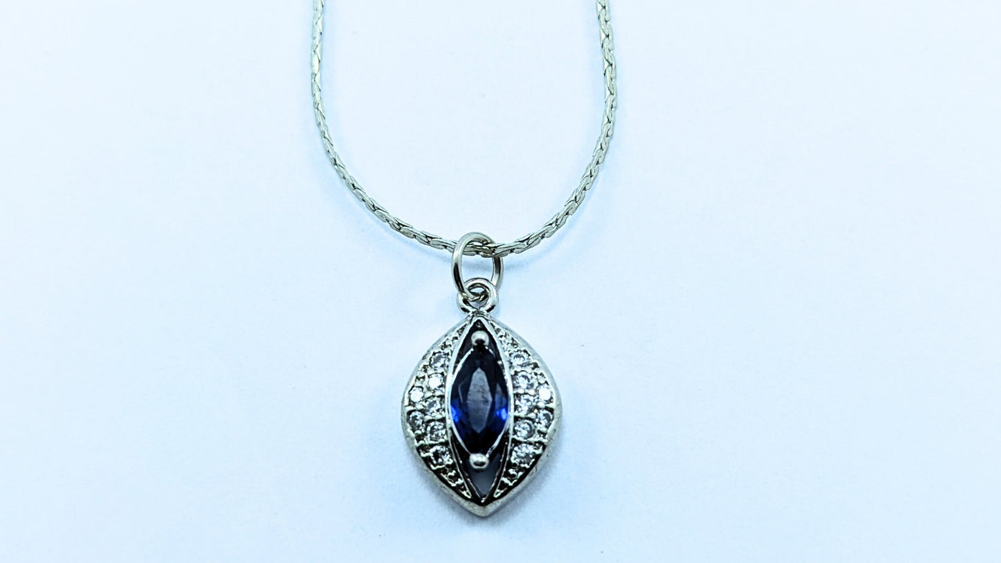 Celestial Blue Sapphire Pendant